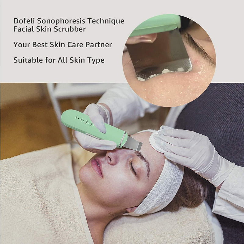 Purificador de pele ultra-sônico para limpeza facial removedor de cravos e impurezas (Um novo ciclo para a sua pele)