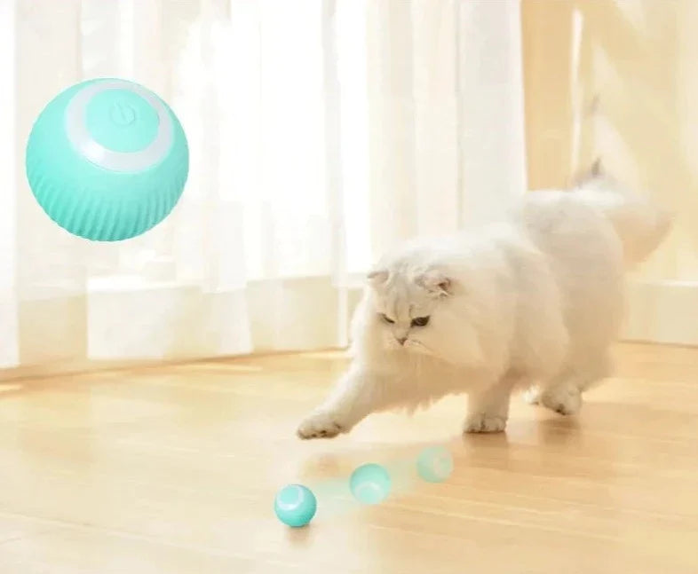 Super Bola Inteligente para Gatos Brinquedo Interativo, o brinquedo interativo perfeito para manter seu felino entretido e estimulado!