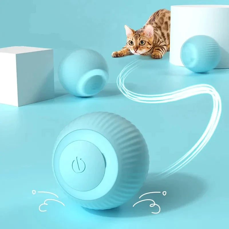 Super Bola Inteligente para Gatos Brinquedo Interativo, o brinquedo interativo perfeito para manter seu felino entretido e estimulado!